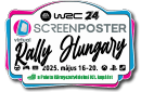 SCREENPOSTER Rally Hungary a PALOTA kuprt