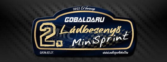 II. GOBALDARU Ldbeseny Minisprint