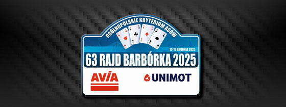 63 Rajd Barbrka 2025