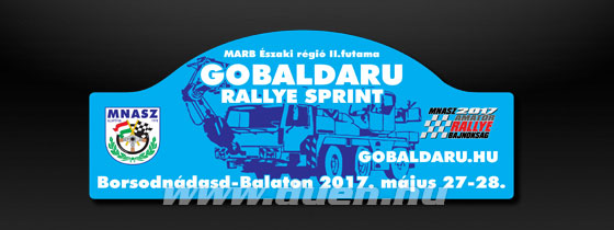 GOBALDARU Rallye Sprint 2017