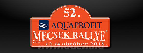 52. Mecsek Rallye 2018