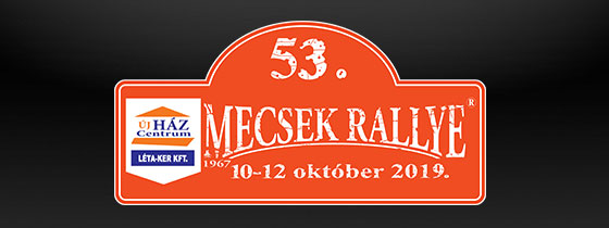 53. Mecsek Rallye 2019