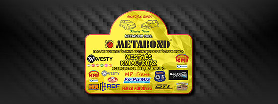 METABOND 2022 Rally sprint s Mini sprint WESTY s KMI kupa