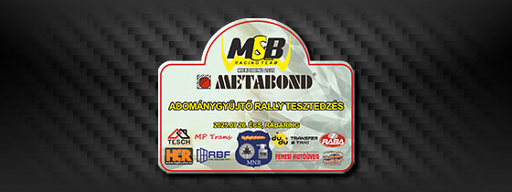 METABOND Kupa 2025 Adomnygyjt Rally Tesztedzs