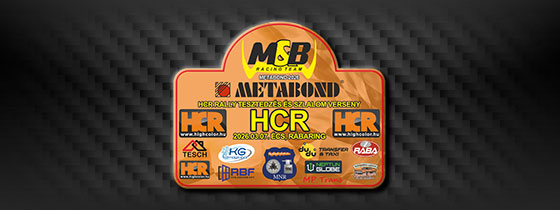 METABOND Kupa 2026 HCR Rally tesztedz�s �s szlalom verseny