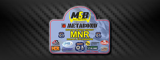 METABOND Kupa 2026 MNR Rally Sprint verseny