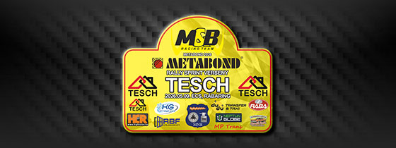 METABOND Kupa 2026 TESCH Rally Sprint verseny