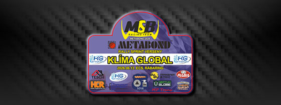 METABOND Kupa 2026 KL�MA GLOBAL RallySprint verseny