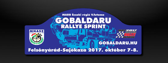 GOBALDARU Rallye Sprint 2017 - Felsnyrd-Sajkaza