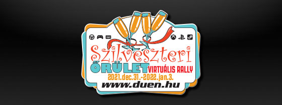 Szilveszteri rlet - virtulis rally