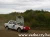 Wartburg nyitott motorhztetvel ment vgig